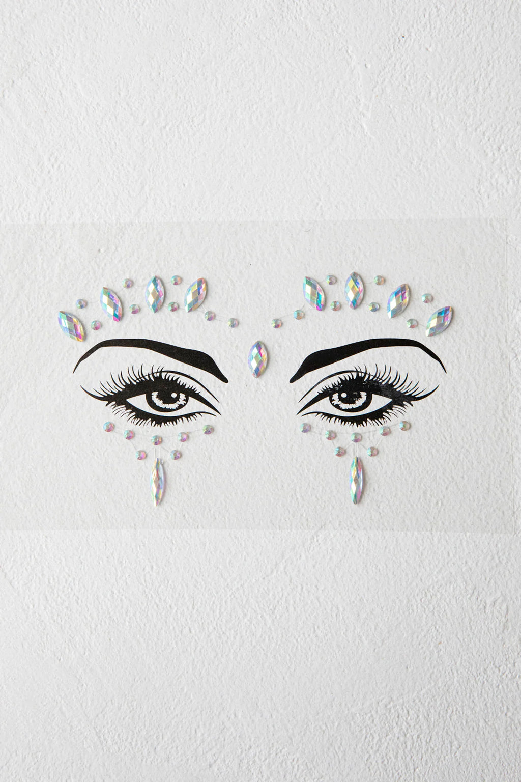Electric Nights Face Jewels Multi C
