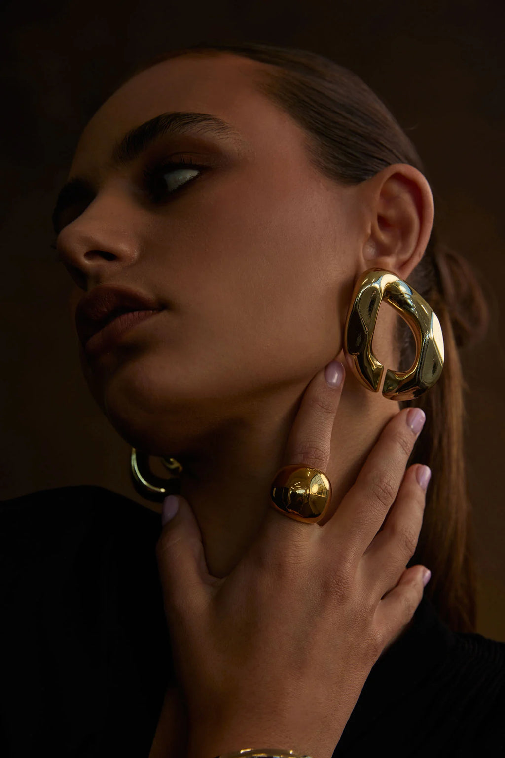 NOAH Chunky Ring Large Gold