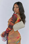 Peta And Jain Layla Mini Flat Shoulder Bag Bisque