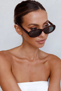 Riptide Oval Sunglasses Tort
