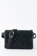 TEN TONES Azure Weave Bag Black
