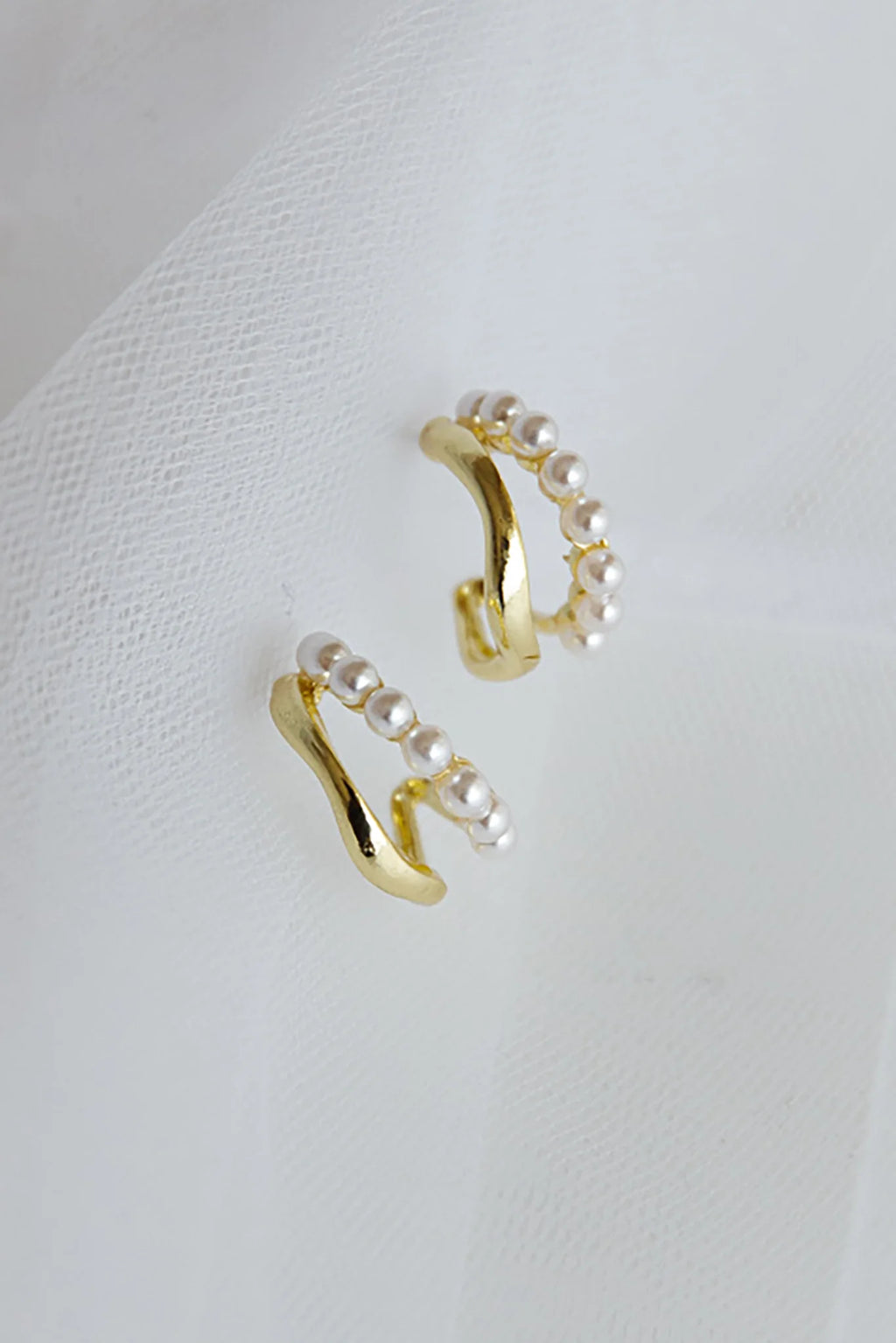 Charis Double Hoops Gold