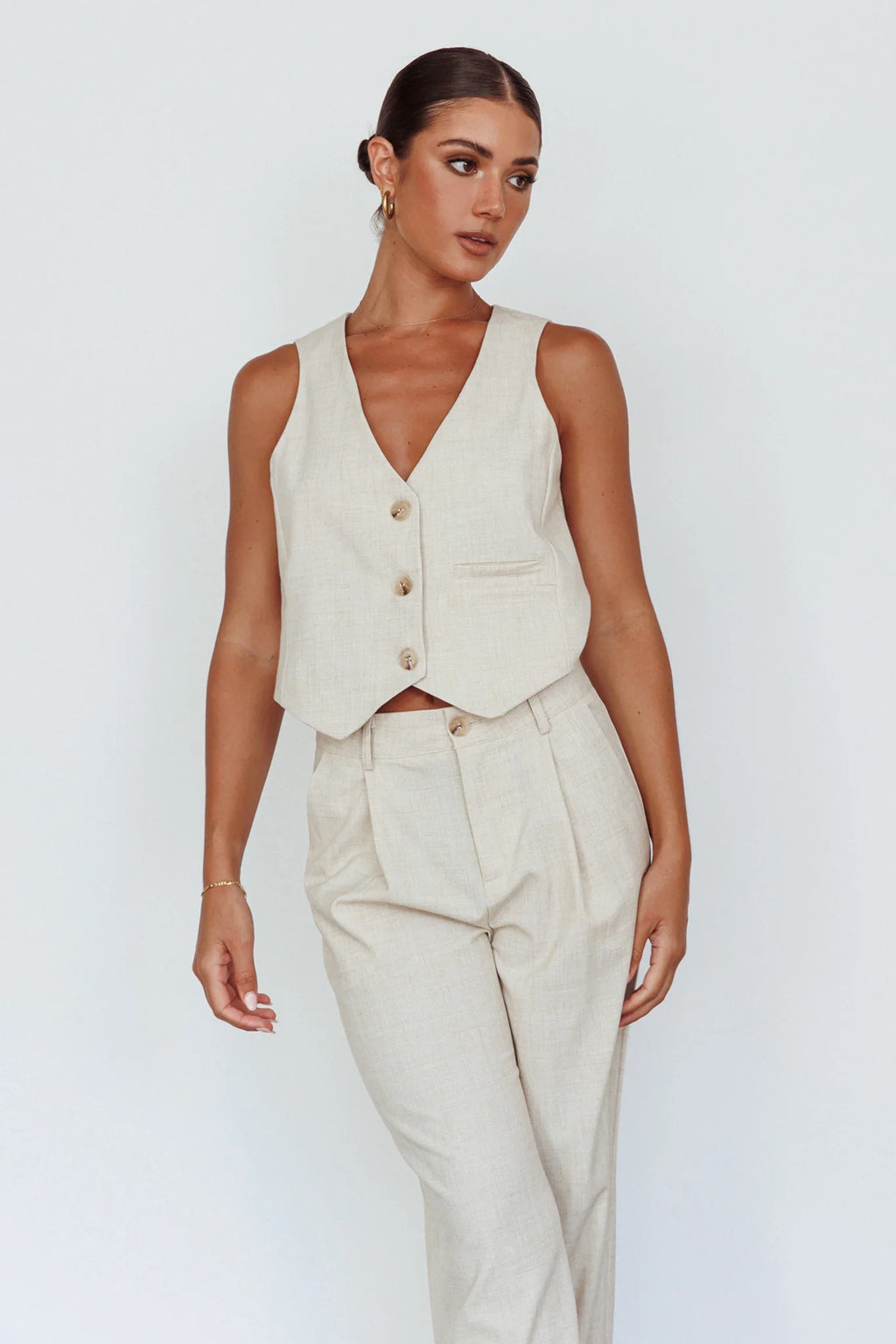 Times Square Trouser Pants Natural